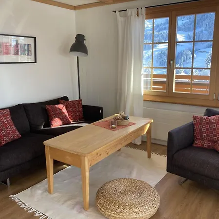 Huus Horbuetze Appartement-fewo- Dusche- Wc- 2 Schlafraeume By Interhome Apartamento Adelboden
